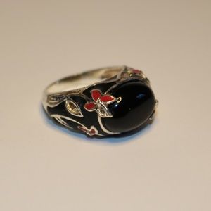 David Sigal Black Onyx Vintage Ring